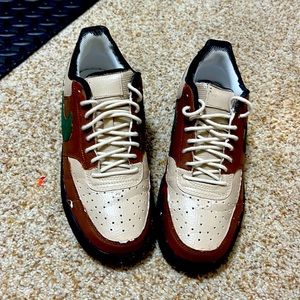 Nike custom painted shoes sneakers 8 1/2 woman’s